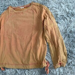 Oli & Hali top OLI HALI shirt oli and hali crew neck longsleeve shirt camel boho